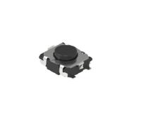 sksgaae010 Alps Alpine Black Button Tactile Switch, SPST 50 mA 0.4mm Surface Mount