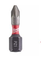 4932472038 Milwaukee Pozidriv Screwdriver Bit, PZ1 Tip