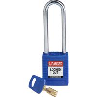 150249 Brady LOTO-101 Key Weatherproof Nylon, Steel Padlock, 6.35mm Shackle, 38.00mm Body
