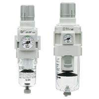 aw30-f03h-b SMC AC Filter Regulator, 5μm, G 3/8, 13 bar, AW30-F03H-B