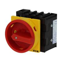 199897-p1-40easvbnhi11 Eaton, 3P + N 90° On-Off Cam Switch, 690V (Volts), 40A, Door Coupling Rotary Drive Actuator