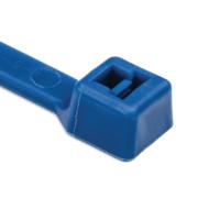 111-00732-t50r-etfe-bu HellermannTyton Cable Tie, High Chemical Resistance, 201mm x 4.7 mm, Blue ETFE, Pk-100