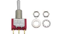rnd-210-00448 RND Toggle Switch, Panel Mount, On-Off-On, 1CO, PCB Pin Terminal, 20V ac