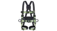 fa1021700 KRATOS SAFETY FA1021700 Back - Front - Lateral Attachment Safety Harness, 140kg Max, S/M