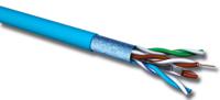 cx64sh1 CAEMMC, 100m Cat6, Blue, F/UTP Shielded, Unterminated LSZH Sheath