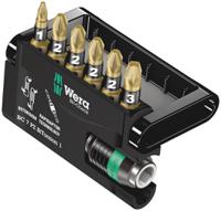 340260 Wera Driver Bit Set 7 Pieces, Hexagon, Pozidriv