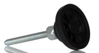 224-5786 RS PRO M6 40mm Dia. Polyamide Adjustable Foot, 500kg Static Load Capacity 30° Tilt Angle