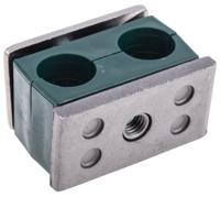 145-9768 RS PRO Double Tube Clamp for 18mm tube