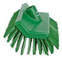 70472 Vikan Medium Bristle Green Scrubbing Brush, 41mm bristle length, Polyester bristle material