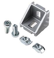 3842551608 Bosch Rexroth M8 Foundation Bracket, Connecting Component, Strut Profile 45 mm, Groove Size 10mm