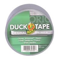222225 DUCK TAPE Duck Tape  Duct Tape, 25m x 50mm, Silver, Gloss Finish