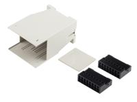 243-3654 RS PRO DIN Rail Enclosure Enclosure Type, 75 x 55 x 110mm, Polycarbonate DIN Rail Enclosure