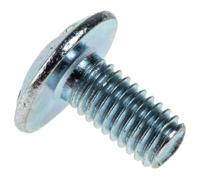 277-604 Bright Zinc Plated Steel Roofing Bolt, M6 x 12mm
