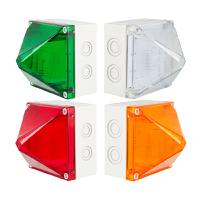 led700-05-01 Moflash LED700 Series Amber Multiple Effect Beacon, 85 → 280 V, Surface Mount, LED Bulb, IP66, IP67