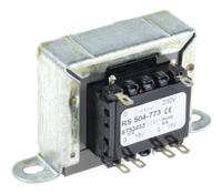 504-773 RS PRO 6VA 2 Output Chassis Mounting Transformer, 15V ac, IEC 61558-2-6