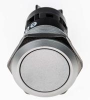 82-55521000 EAO 82 Series Push Button Switch, Momentary, Panel Mount, 19mm Cutout, SPDT, 240V, IP65, IP67