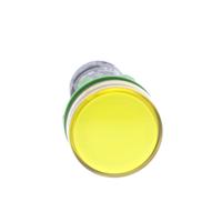 xb5evb8 Schneider Electric, Harmony XB5, Panel Mount Yellow Universal LED Pilot Light Complete, 22mm Cutout, IP66, Round, 24V