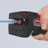 12-72-190 Knipex 12 72 190 Series Automatic stripper, 0,03 mm² Min, 10 mm² Max, 190 mm Overall