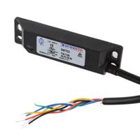 f3s-tgr-nlpc-20-05 Omron F3S-TGR-N_C Series Magnetic Non-Contact Safety Switch, 24V dc, Plastic Housing, 2NC, 5m Cable