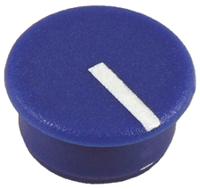 c111-blue Sifam 11.5mm Blue Potentiometer Knob Cap, C111 BLUE