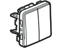 0-695-45 Legrand Push Button Switch, Latching, PCB, SPDT, 250V, IP55