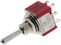 3-1825139-4 TE Connectivity Toggle Switch, PCB Mount, On-On-On, DPDT, Solder Terminal, 120V