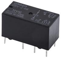 g5v-2-h1-dc12 Omron PCB Mount Signal Relay, 12V dc Coil, 1A Switching Current, DPDT