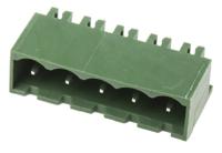 790-0966 RS PRO, 5.08mm Pitch, 5 Way, Pluggable Terminal Block, Header, Through Hole, Solder Termination