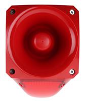 pnc-0024 Klaxon PNC Series Red Sounder Beacon, 10 → 60 V dc, IP66, Side Mount, 113dB at 1 Metre