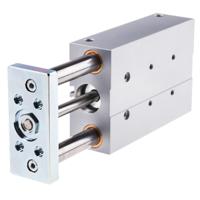 dfm-25-100-p-a-gf Festo Pneumatic Guided Cylinder - 170853, 25mm Bore, 100mm Stroke, DFM Series, Double Acting