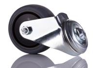3842541238 Bosch Rexroth M12 Thread Plastic Castor Wheels, 10mm Groove