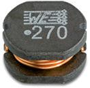 744774215 Wurth Elektronik, WE-PD2 No Wirewound Surface Mount Inductor with a Ferrite Core, 150 μH Wirewound 10 % 460 mA Idc