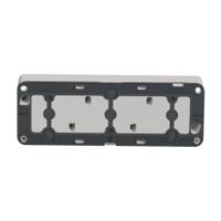 mur39913 Schneider Electric White 3 Gang Plug Socket, Indoor, Outdoor Use