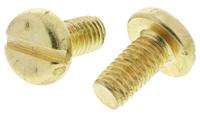 483-1656 RS PRO Slot M6 Pan Brass Machine Screws DIN 85 x 12.0mm