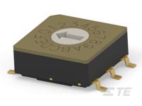 mrssv0dr16smgwtr TE Connectivity 16 Way Surface Mount Rotary Switch 16P, Screwdriver Actuator