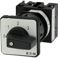 053089-t0-2-8241ez Eaton, 3P 3 Position 45° On-Off Cam Switch, 690V (Volts), 20A, Short Thumb Grip Actuator