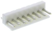 b8p-vhlfsn JST VH Series Top Entry Through Hole PCB Header, 8 Contact(s), 3.96 mm Pitch, 1 Row, Shrouded