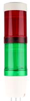 xvmb2rgssb Schneider Electric Harmony Series Red/Green Buzzer Signal Tower, 2 Lights, 24 V ac/dc, Base Mount