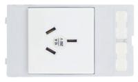39500010009 HARTING Chinese / Australian Mains Connector, 10A Grey, Panel Mount Screw, 250 V
