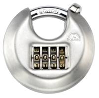 dcl1-combi Squire Padlock Weatherproof Steel Padlock, 8.5mm Shackle, 70mm Body