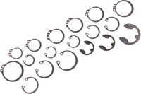 278-376 450 piece E Type, External, Internal Stainless Steel Circlip Kit for 13 → 20 mm, 14 → 25 mm Shaft