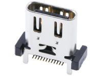 2216080001 Molex Vertical, SMT, Socket- Single Port Type Type C USB 3.2 USB Connector