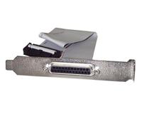 plate25f16 StarTech.com Female 25 Pin D-sub to Female 26 Pin IDC Serial Cable, 400mm PVC