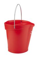 56884 6L Plastic Red Bucket With Handle