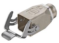19440031150 HARTING Han-INOX Heavy Duty Power Connector Housing, 1 Contacts, M20 Thread, Straight Han Range
