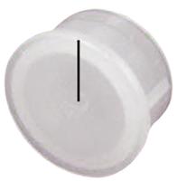 729-6227 RS PRO 6mm Translucent Potentiometer Knob Cap