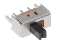 os102011ms2qn1 C & K Through Hole Slide Switch SPDT Latching 100 mA @ 12 V dc Slide