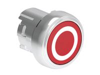 lpsb1104 Lovato LPSB11 Series Red Momentary Push Button, 22mm Cutout