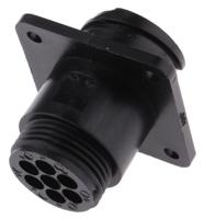 211401-1 TE Connectivity Circular Connector, 7 Contacts, Panel, Standard Connector, Socket, Male, CPC Series