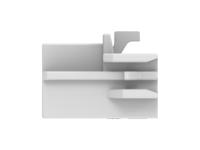 1-2350224-4 TE Connectivity, SGI2.0 Plug Connector Housing, 2mm Pitch, 4 Way, 1 Row